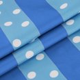 thumbnail image 6 of Button Down Shirt for Women Lapel Stripe Polka Dots Short Sleeve Tops Casual Loose Fit Summer Going out Blouse Tee, 6 of 8