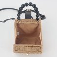 thumbnail image 3 of Zhuge Bolso de hombro tejido para mujer, bolso de mano tejido, bolso de mano tejido elegante para playa de verano, bolsos de hombro de 6,29 x 63,93 x 6,29 pulgadas (beige), 3 of 4