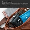 thumbnail image 5 of UT Wire Pocket Earbud Earphone Case Pouch - Blue - 2 Pack, 5 of 6