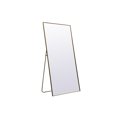 thumbnail image 6 of Metal Frame Rectangle Full Length Mirror 36x72 Inch in Brass, 6 of 10
