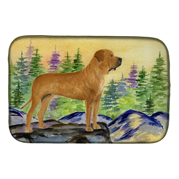 Tosa Inu Dish Drying Mat