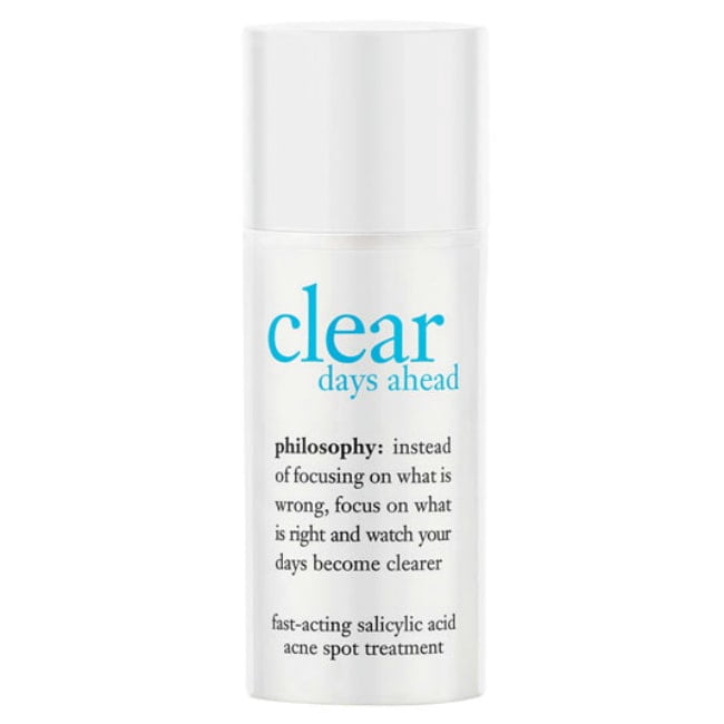 Philosophy Clear Days Ahead Fast-Acting Salicylic Acid Acne Spot Treatment 0.5 oz