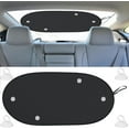 thumbnail image 1 of xianyou-Back Window Sun Shade for Car | Rear Window Shade with 99% Sun Protection from UV and Heat | Sun Shade for Car Window Baby Offers Complete Coverage for Car Rear Windshield | Standard (39"x19", 1 of 4