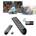 thumbnail image 3 of Q2 Air Mouse Gyroscope Rétroéclairé Sans Fil Apprentissage IR 2.4GHz RF Télécommande Vocale Intelligente pour TOX1 Android TV Box vs G20S PRO, 3 of 5