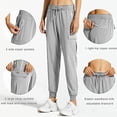 thumbnail image 3 of Pantalones de jogging cargo para mujer, ligeros, de secado rápido, para senderismo, para entrenamiento deportivo, informales, para estar en casa y al aire libre, 3 of 6