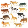 thumbnail image 1 of 12 Mini Animal World Model Figure Toys Mini Farm Animal Dolls, Children's Toys, 1 of 5