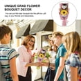 thumbnail image 4 of Graduation Flower Bear Bouquet Sunflower Bouquet Graduation Flower Decoration, 4 of 4