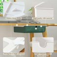 thumbnail image 4 of SHAR White Under Desk Hidden Drawer Organizer for Office - Convenient Self Adhesive Storage Solution, 4 of 5