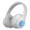 White, variant on Bluetooth 5.0 Subwoofer Head-Mounted Foldable Headphones, Built-in Mic, Wireless Call, Stereo Noise Cancellation, Soft Earmuffs, Rose Gold, 40MM Coil, 600mAh Battery, 12H Call, 10m Distance
