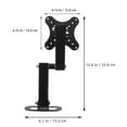 thumbnail image 2 of 2pcs Wall Mount Computer Stand Monitor Wall Mount Shelf Wall Mount Bracket, 2 of 8