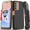 Orange, variant on Starshop Samsung Galaxy S26 Plus Case Phone Cover Shockproof Holster With Glass Screen - Blue