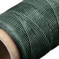 thumbnail image 5 of Unique Bargains Fil à Coudre en Cuir 186 Yards 210D/1mm Corde Cirée en Polyester, Vert Foncé, 5 of 5