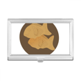 thumbnail image 1 of Traditional Japanese local snack fish Business Card Holder Case Pocket Box Wallet, 1 of 3