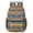 Geometric Diamond Orange Pattern, variant on Geometric Diamond Pink Pattern 17" Waterproof Oxford School Backpacks for Teens, S-Shape Padded Straps, for School, Travel, Hiking, Camping