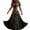 Black 2, variant on Women Halloween Maxi Dresses Gothic V‑Neck Short Sleeve Print Long Flowy Dress Funny Party Costume Gown