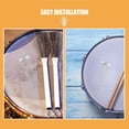 thumbnail image 3 of KAKOWELY 3Ud Cuerdas Snare Wire Plata Metal Para Cajon Accesorio Compacto Y Duradero, 3 of 6
