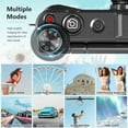 thumbnail image 6 of Saneen 8K Digital Camera for Photography 88MP Vlogging Camera for YouTube with 3'' 180° Ultra HD Flip Screen 18X Zoom WiFi Autofocus Video Cameras Gray, 6 of 7