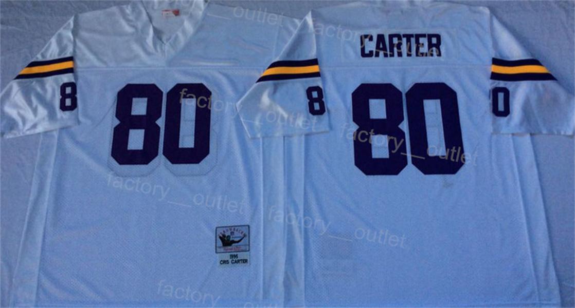 NFL_ Throwback Football Mitchell and Ness 10 Fran Tarkenton Jersey 75th 22  Paul Krause 28 Adrian Peterson 44 Chuck Foreman 80 Cris Carter 88 Alan Page  93 John Randle ncaa 