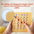 thumbnail image 4 of Gse Games & Sports Expert 5Ply Stitched Shutter Bingo Cards Finger-Tip Shutter Slide Bingo Cards Easy-Read Large Print Bingo Cardboard With Sliding Windows (25-Pack), 4 of 5
