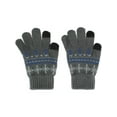 thumbnail image 2 of Grand Sierra Girl's One Size Snowflake Pattern Touchscreen Gloves, 2 of 4