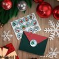 thumbnail image 4 of Calendario de Adviento de Navidad, pegatinas de regalo de papel Kraft, etiqueta adhesiva de embalaje de recuerdo de fiesta, bricolaje, decoración de Navidad para el hogar, 24 días, 4 of 4