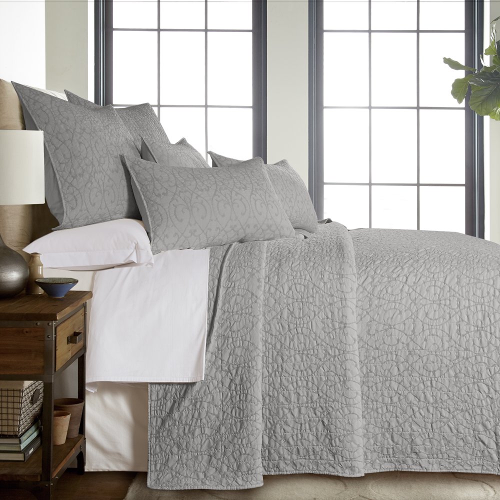 Homthreads Beckett Bedspread Set King Bedspread + Two King Pillow