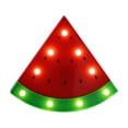 thumbnail image 1 of 1Pc Watermelon Shaped Night Light Table Lamp Without Battery, 1 of 4