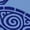 Carolina Blue, variant on Tribal Sea Turtle Art Design Women's T-shirt