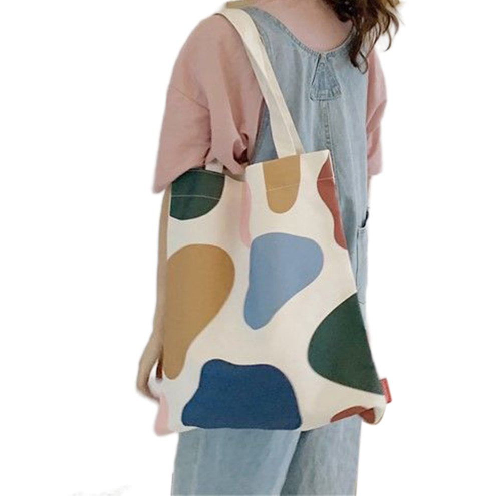 Simple Canvas Handbag Casual Crossbody Messenger Shoulder Travel Women Bag Jian 