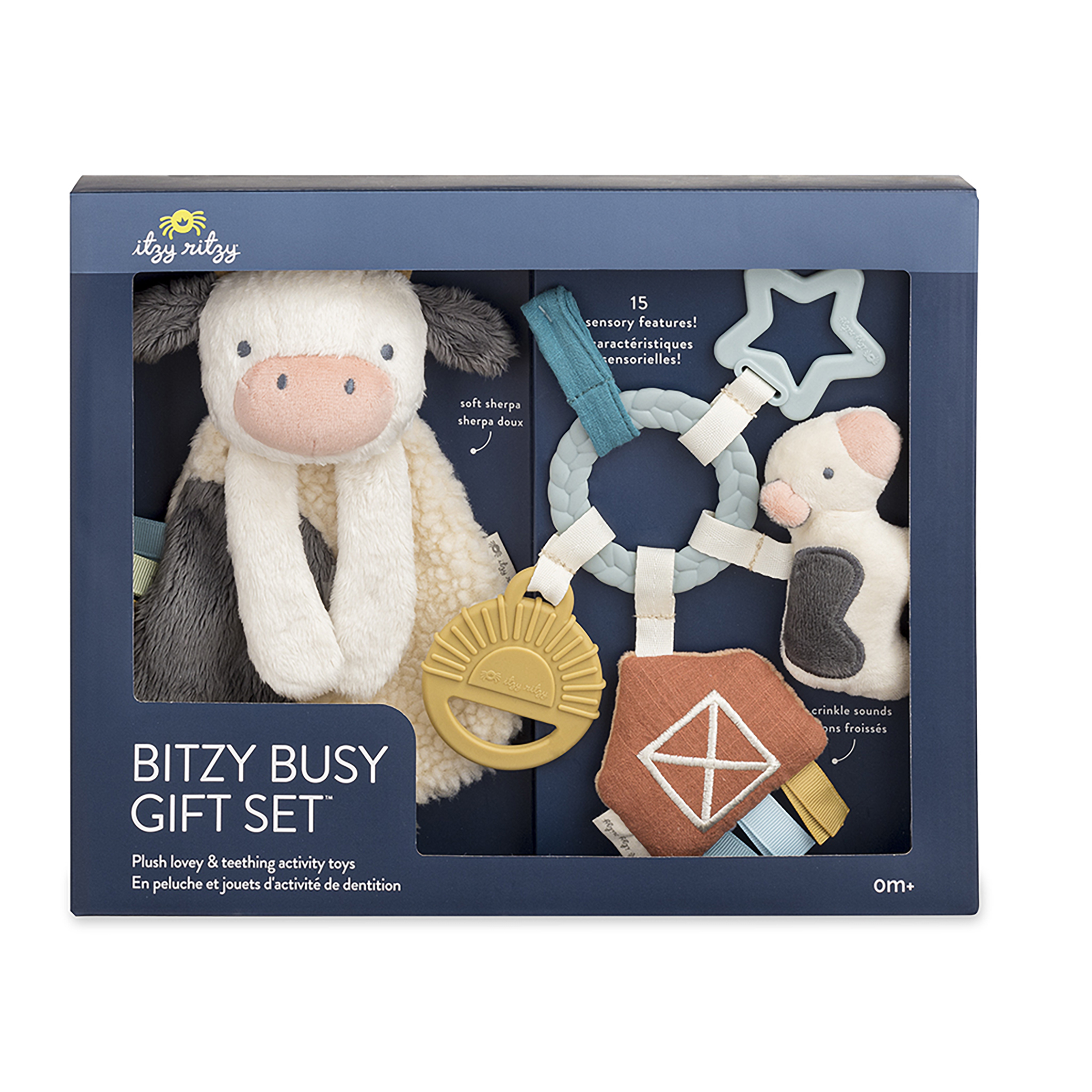 Itzy Ritzy Bitzy Busy Farm Gift Set with Teether