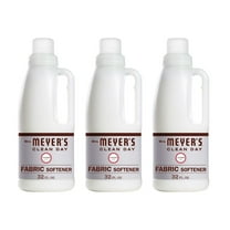 Mrs. Meyer's Clean Day Fabric Softener, Lavender, 32 fl oz (3 pack) (Bundle)