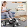 thumbnail image 5 of Under Desk Elliptical Elliptical Exercise Machine Ellipse Leg Exerciser with LCD Display 8 Adjustable Resistance Levels Quiet for Forward and Reverse Direction for Adult, 5 of 8