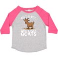 thumbnail image 3 of Inktastic Just a Boy Who Loves Goats Boys Toddler T-Shirt, 3 of 5