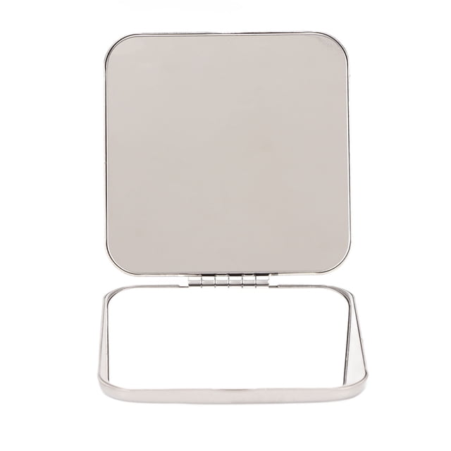 Espejo de bolsillo ANGGREK compacto imagen clara Diseño plegable Portátil para viajes