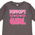 thumbnail image 4 of Inktastic PopPop Girl Granddaughter Girls Long Sleeve Toddler T-Shirt, 4 of 5