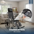 thumbnail image 4 of Silla de Ruedas Reposet HILPHY MEDICAL con Elevapiernas de Lujo, 4 of 8