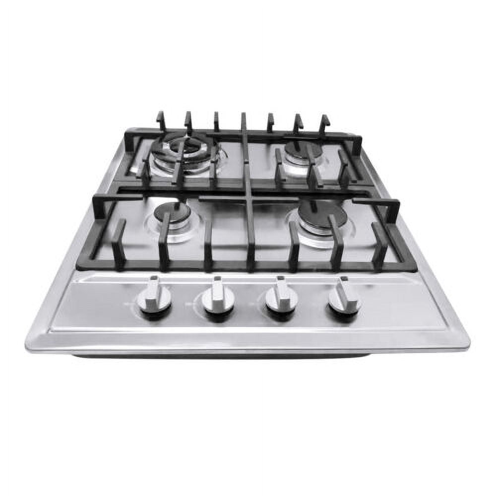 23inch 4 Burner Built-In Stove Top Gas Cooktop Kitchen Easy to Clean Gas Cooking