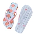 thumbnail image 4 of Chanclas para mujer, sandalias antideslizantes con punta abierta para baño, playa, piscina, fiesta, verano, sandalias frescas, rosa, talla 38 1 par Advancent AP1246-09, 4 of 7