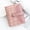 Pink, variant on TAZAG women's wallet short retro buckle large capacity multi-card slot stone pattern coin purse ID bag