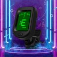 thumbnail image 1 of Htwon Electronic Tuner 60 Seconds Fast and Accurate Tuning, Suitable for Ukulele, Guitar, Bass, Violin, 1 of 9