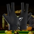 thumbnail image 7 of Billiards Gloves: Three-Finger Open Design, Elastic Breathable Polyester, Anti-Slip for Pool Players, 7 of 7