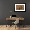 thumbnail image 4 of Pierre Puvis de Chavannes 24x18 Black Modern Framed Museum Art Print Titled - Study with Two Hands (1878-1882), 4 of 5