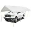 King Canopy Universal 10ft x 27ft, 1 3/8-inch Powder Coated Steel Frame, 10 Leg, 180gsm Polyethylene White Cover