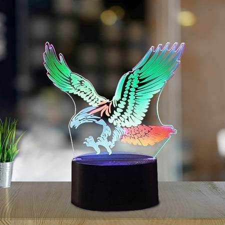 

Tswift Lighting Lamp 3D Night Light Plastic High- Quality Ktv Adjustable Lights