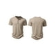 thumbnail image 4 of Lucakuins Hombres Camisa Casual, Manga Corta Cuello Redondo Botones Sólido Suelto Fiesta Calle Primavera Verano Tops Lucakuins  moda, 4 of 5