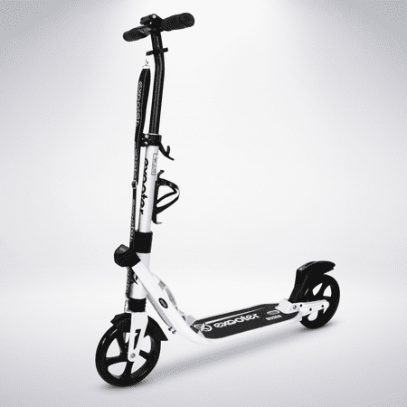 EXOOTER M2050WB Manual Adult Cruiser Scooter With Dual Suspension Shocks And 200mm Big Wheels In