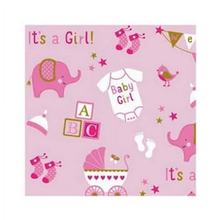Baby Hank It's a Girl Wrapping Paper