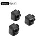 thumbnail image 3 of Clips para sujetar cables Wdftyju organizador de cables adhesivo ajustable negro 3 uds, 3 of 4