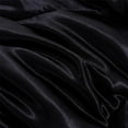 thumbnail image 5 of Satin Silky Soft Quilt Luxury Super Soft Microfiber Bedding Comforter Set, Light Weighted (Black, Twin), 5 of 6