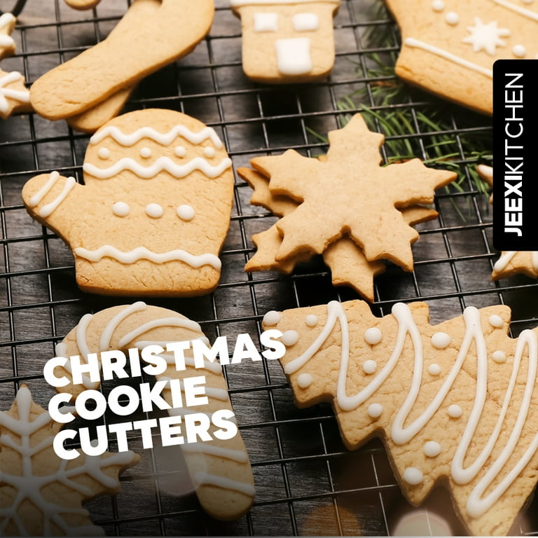 Christmas Baking Stainless Steel Tumbler Travel Mug // Merry Christmas,  Party Gift, Holiday Season, Holidays, Baking Supplies, Cookies 